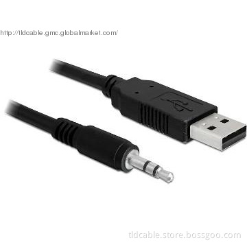 high quality USB to DC 3.5mm audio USB TTL 232 cable